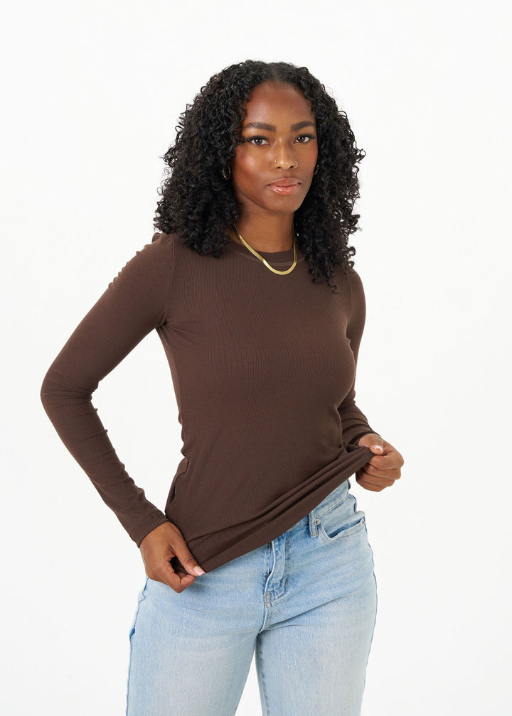 LUXE-RIB LONG-SLEEVE