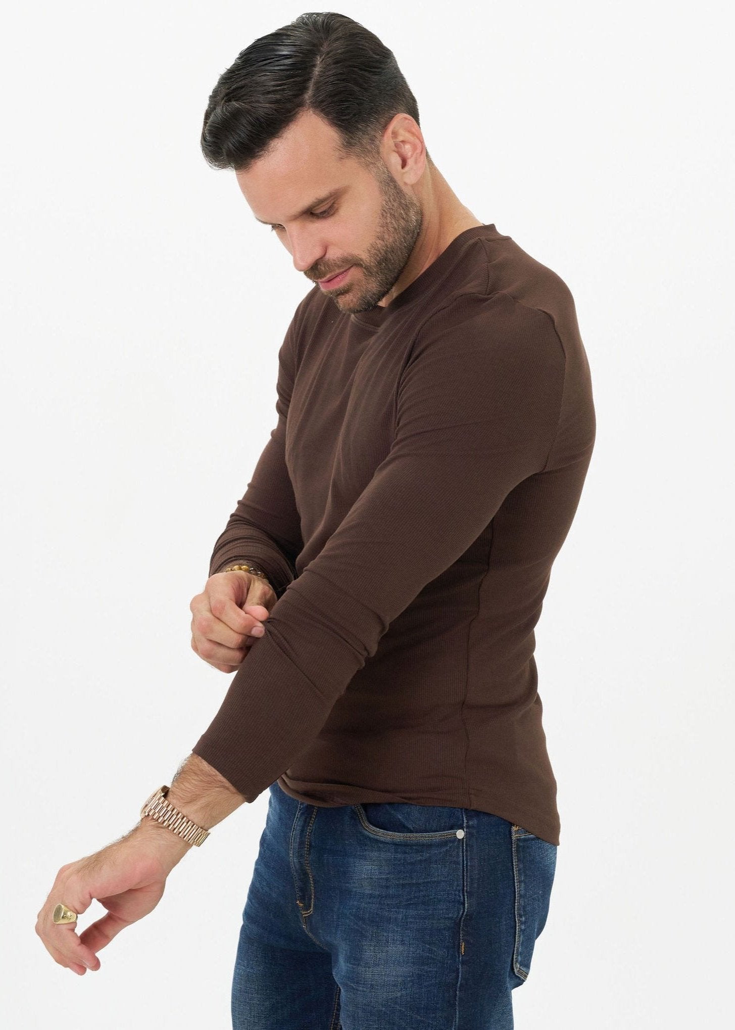MEN'S LUXE-RIB LONG-SLEEVE – Holidae