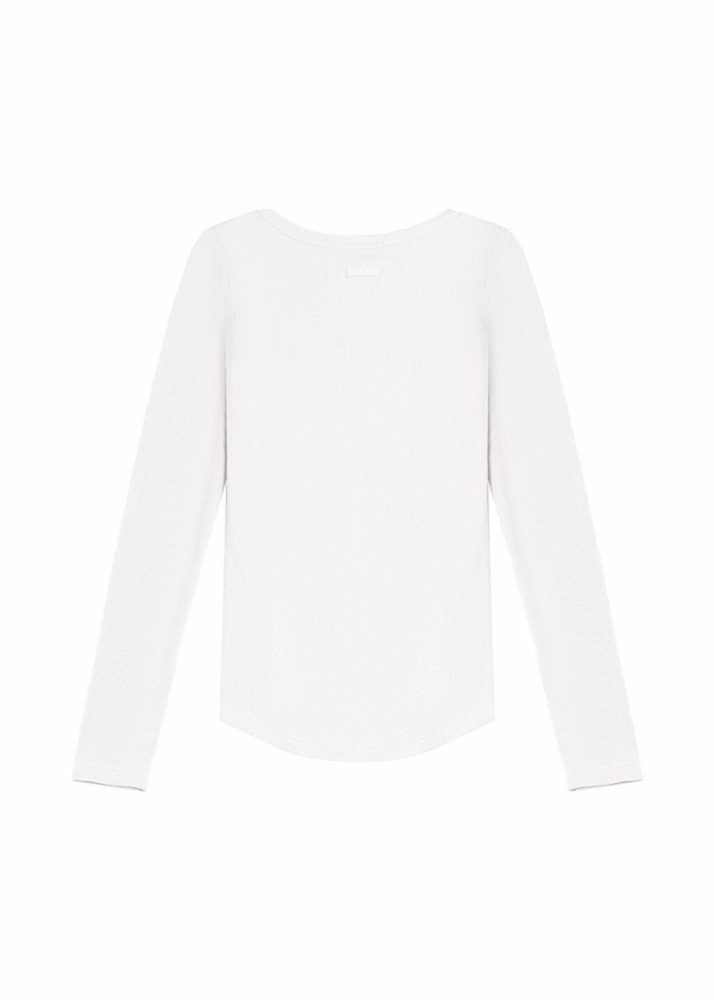 LUXE-RIB SCOOP NECK